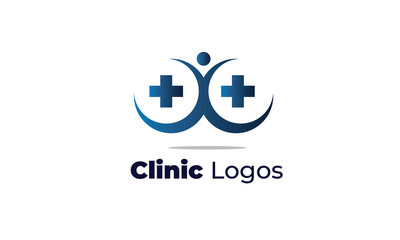 clinic logos can also for clinic logos, medical logo, eye specialist clinic, health care, dental clinic, beauty clinic, drugstore, pharmacy, Nutritionists, Nurses, midwife 
designed with a modern