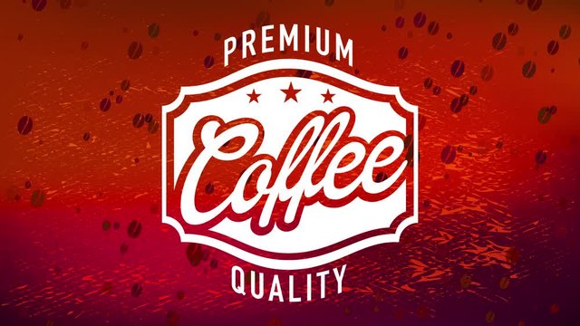 toffee candy wrapper idea with classic typeface over fake brilliant texture for fancy value coffee product