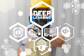 Deep Learning Data Network Computer Industry AI Technology.