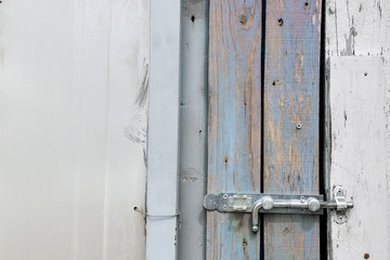 latch on old door