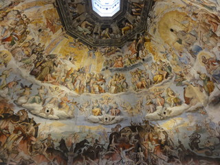 
Interior of the Dome of Florence Cathedral