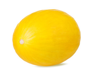 Melon isolated on white background with clipping path