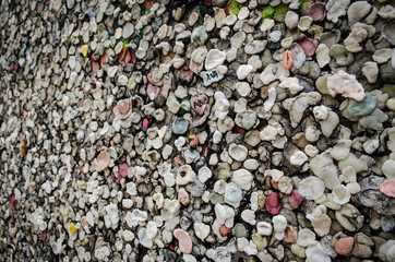Chewing Gum wall in Berlin
