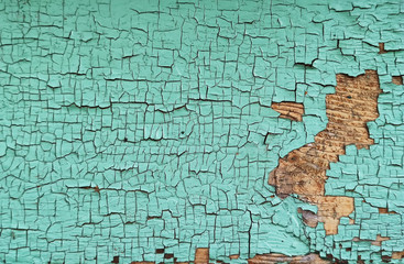 Fototapeta na wymiar Abstract wall for decorative design. Interior design wall. Retro background. Abstract background. Modern design.Texture on green blue wall. Old weathered paint