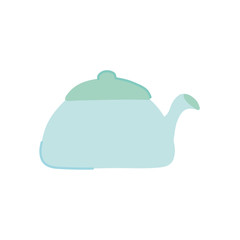 kettle icon, flat style