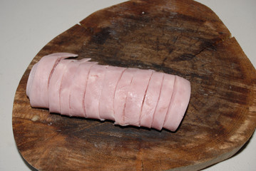 Jamón de pavo picado