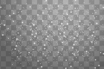 Snowflakes, snow background. Christmas snow for the new year.