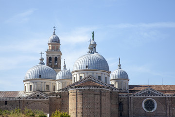 Obraz premium Domes of the Basilica of San Antonio, Padua, Italy