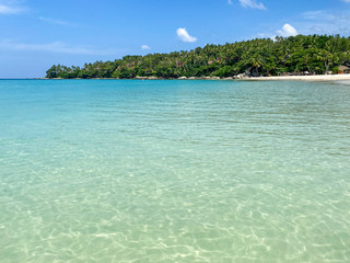 the wonderful beach of the luxury Surin Phuket  hotel, Phuket, Thailand