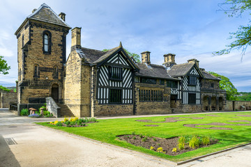 Fototapeta na wymiar Shebden Hall in Halifax, West Yorkshire