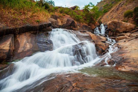 Waterfall near Munnar in Kerala