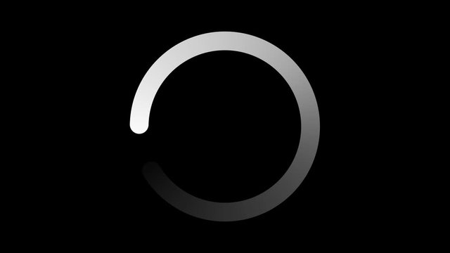 LOADING PROGRESS SYMBOL. GRAPHIC FOOTAGE ELEMENTS