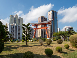 landscape of the Japanese garden of São José dos Campos