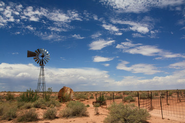 Windmill near Winslow Arizona