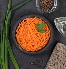 carrot, korean carrot, carrot thin straws, carrot appetizer, vegetable salad, vegetable appetizer,...