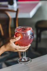 ice cream in a glass