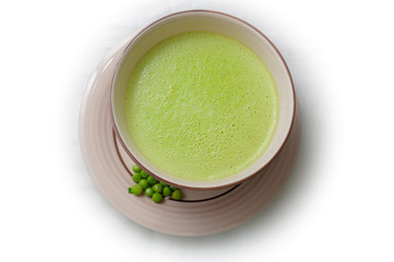 green soup with pea