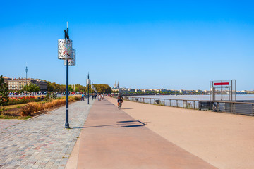 Embankment of Garonne river, Bordeaux