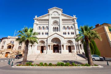 Fototapeta na wymiar Saint Nicholas Catholic Cathedral, Monaco