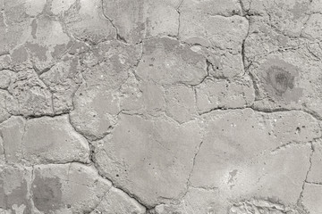Texture of concret wall; cracked conret wall