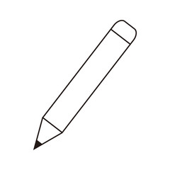 pencil icon in trendy flat style  pencil vector icon