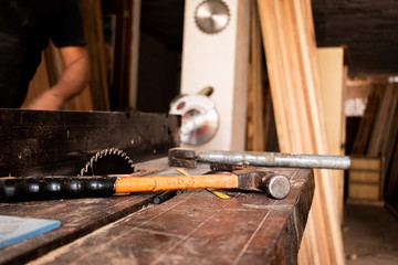 carpenter at work