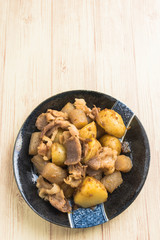 豚肉とジャガイモの炒め物