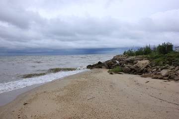 beach and sea