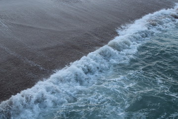 wave on the beach