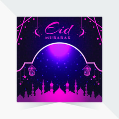 Eid Mubarak Social Media Post