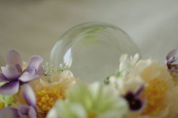 crystal flowers