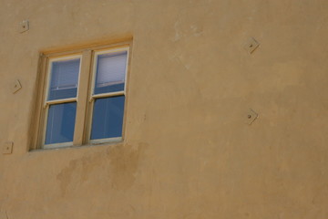 old window in the wall