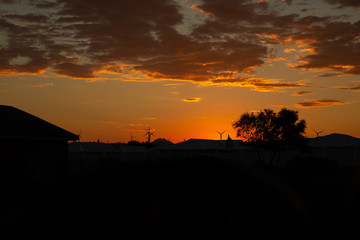 Sunset in South Africa