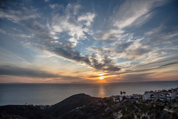 Sunset over Catalina