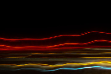 car long exposure
