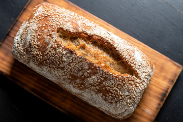 homemade sourdough bread
