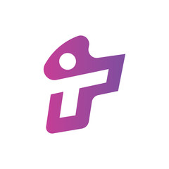 Letter T Finance Logo