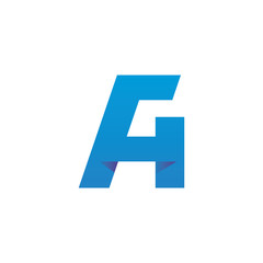 Letter A Finance Logo
