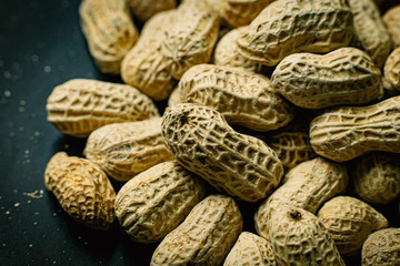 peanuts in a shell texture  for food content.