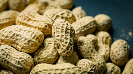 peanuts in a shell texture  for food content.