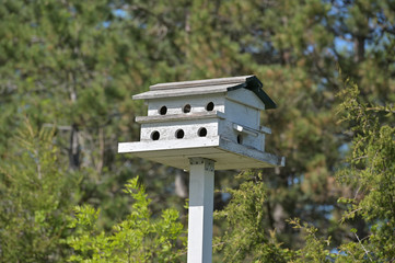 two-story birdhouse