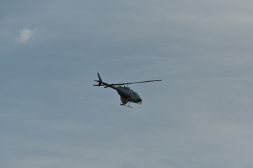 Helicopter mosquito control