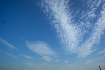 秋の空と雲(11月)