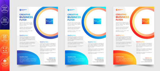 creative business flyer design