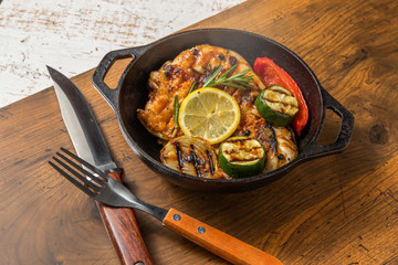 チキンの香草焼き　 Herb grill of the chicken