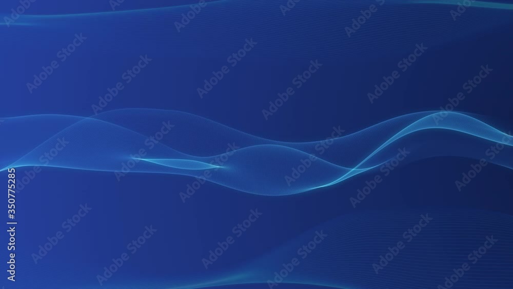 Aufkleber light blue wave corporate business abstract background motion graphic design element for presentation web showcase loop