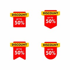 Discount 50% - Sticker Design : Business Theme, Shopping Theme, Infographics and Other Graphic Related Assets.