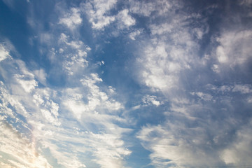 秋の空と雲(11月)