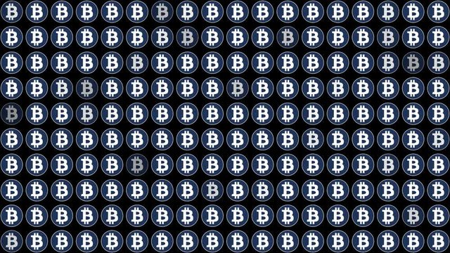 Bitcoin Mining from Solving Math Puzzles Through Computer Code - Blockchain Cryptocurrency Decentralized Currency