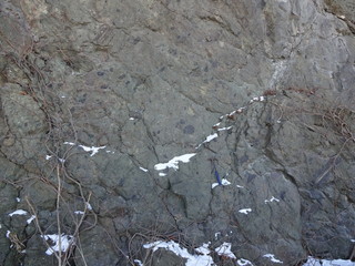The view of rock in Hachinohe, Japan